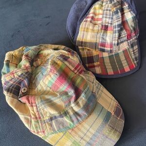 Colorful Patchwork baby Gap caps